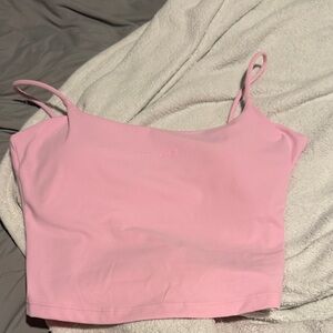 Dfyne pink cropped tank